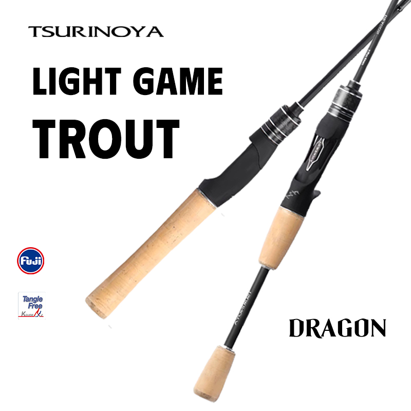 Kastking Reel Zephyr - TSURINOYA Hafif Alabalık Olta Kamışı DRAGON